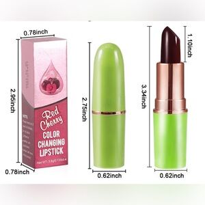BINGBRUSH Aloe vera Color Changing Lipstick,Moisturizer